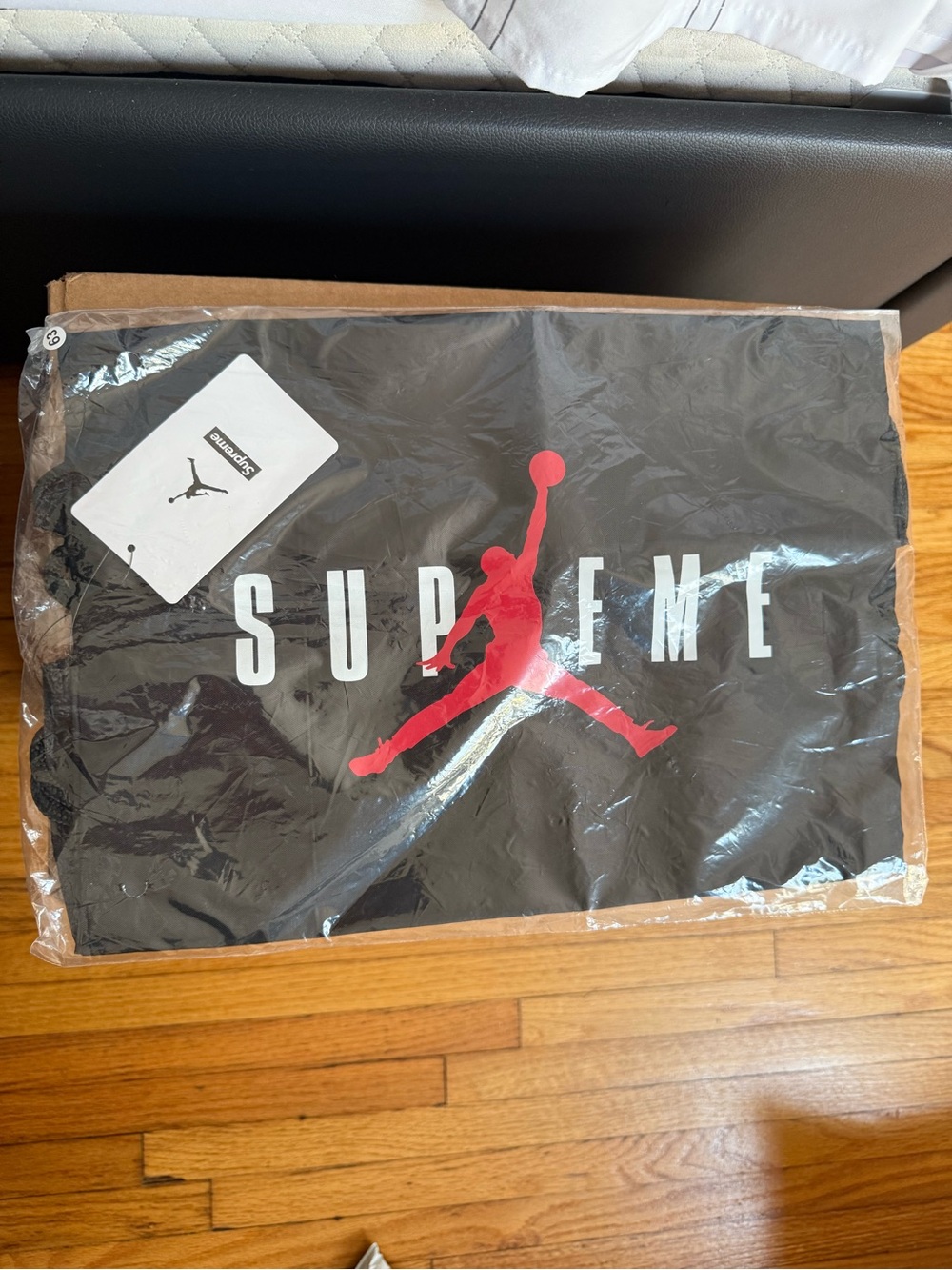 Supreme x Jordan Drawstring Bag